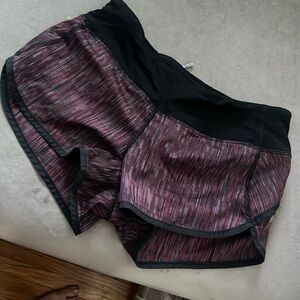 Lululemon women's athletic shorts, size 4.